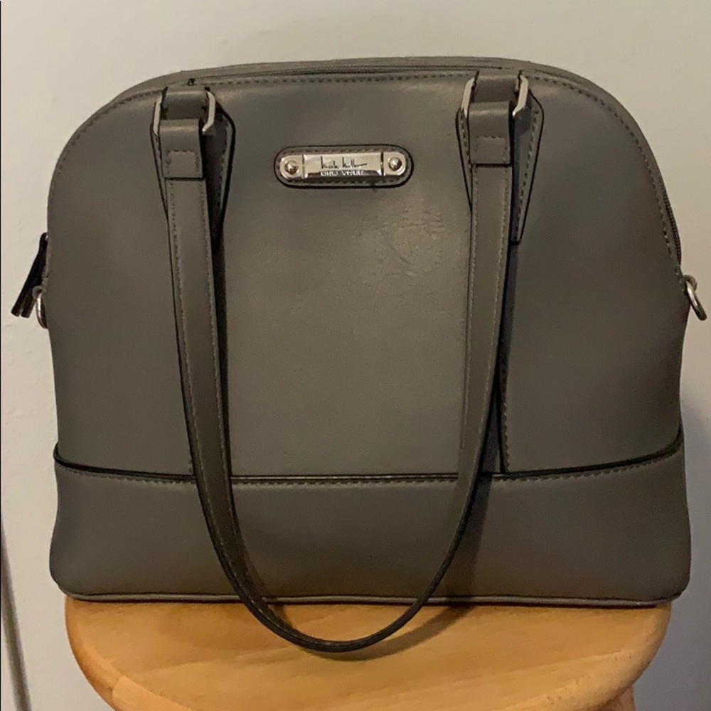 Zahra Satchel Handbag by Nicole Miller New York